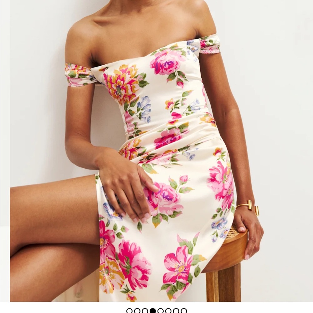 Reformation Genesis silk dress